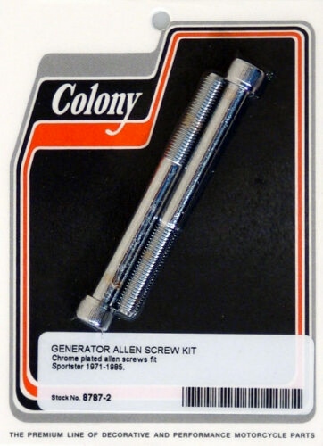 GENERATOR ALLEN SCREW KIT CHROME